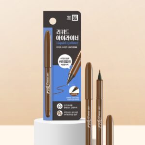 スタイリッシュ ブラシ ペン アイライナー ライトブラウン