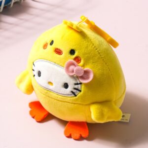 ハローキティのバッグチャーム(3000)イエロー