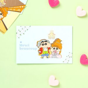 クレヨンしんちゃん 葉書セット（2枚入り／ブルー）