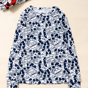 ディズニー ミッキーマウス柄N 子供用トップス（S）