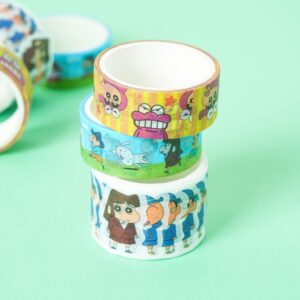 クレヨンしんちゃん 脱ぎ貼り マスキングテープ（幼稚園向け）