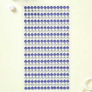 宝石丸形シール（1枚入り/5 mm）パープル
