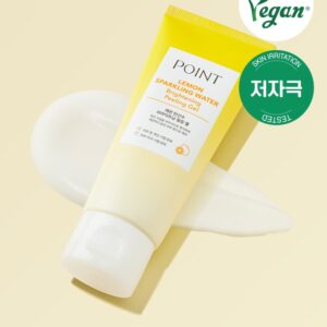ポイント レモン炭酸水 ブライトニング ピーリングジェル 100ml