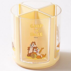 ディズニー チップ＆デール 4分割 回転式ペン立て