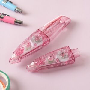 オーバル リフィル 修正テープ LBR 506 ピンク 5mm×6m