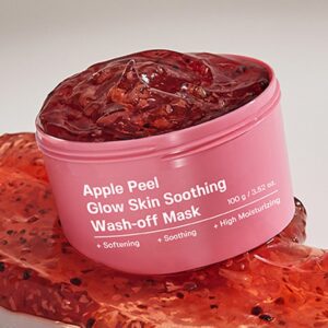 アップルピール グロウ スキン ソー ディング ウォッシュオフマスク 100g