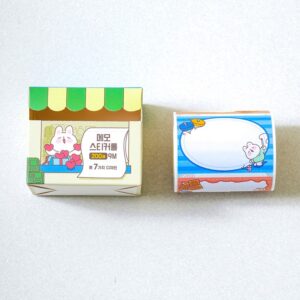 ロール式メモ帳（200枚入り／9デザイン）