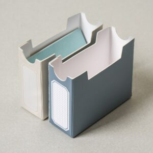 Small Workshop 横型 ミニ書類クリップ 2個入り ふせん20枚付き