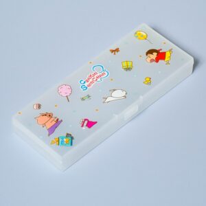 ジャガー 聡 明 Rectangle ペンケース ホワイト