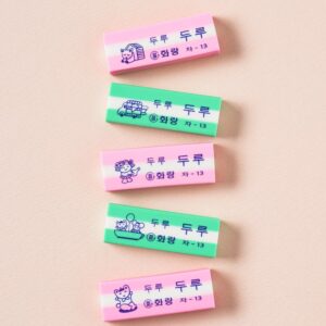 華郞オリジナル ころころ消しゴム 5個セット