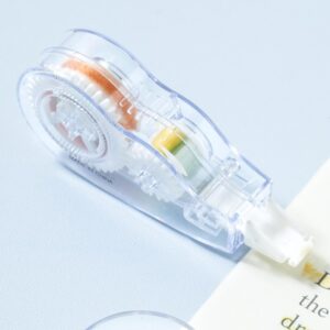 色鉛筆風デコテープ 5mm×4m 2本セット 黄色 緑色