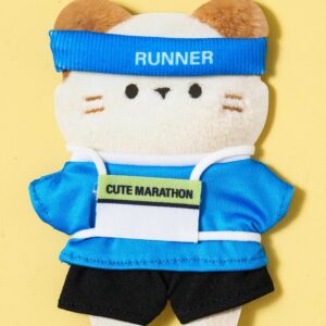 バッグチャームDIY マラソン ユニフォーム SET ブルー