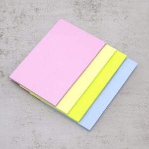 POST-ITノート(656 ピンク／青／黄／ライム)