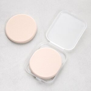 NBRパフ2P円形（携帯用ケース付き）