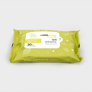 緑茶クレンジングティッシュ（30枚）